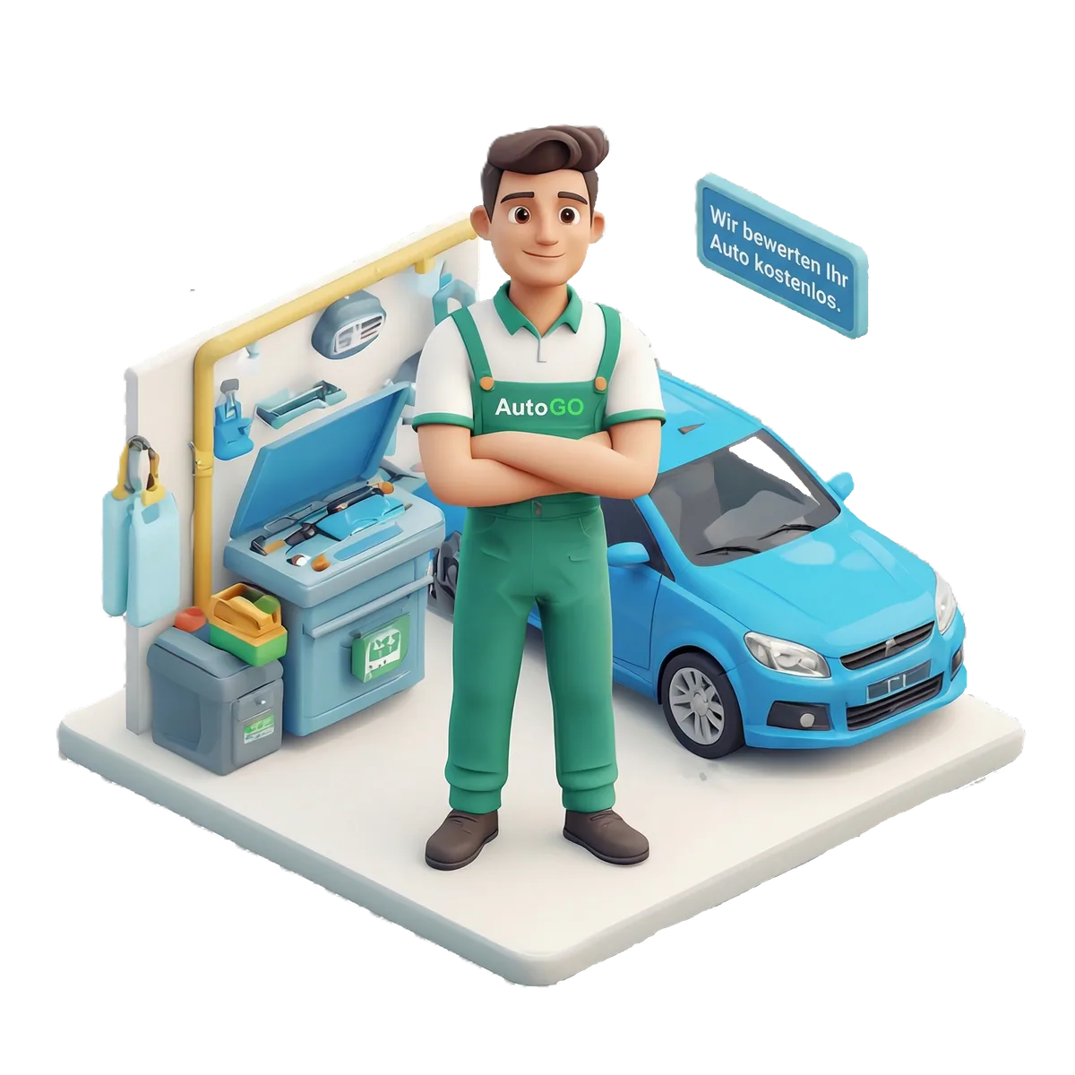 AutoGo Mechaniker Werkstatt